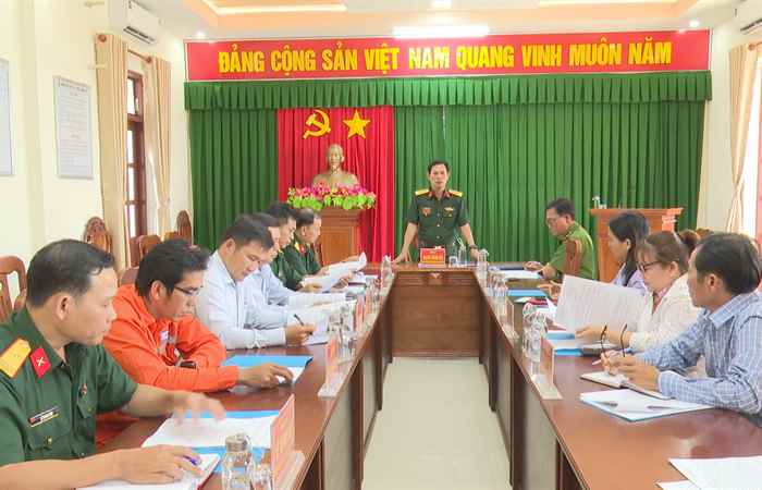 Mỹ Xuyên sẽ giao 166 tân binh năm 2025